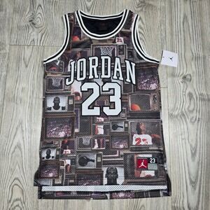 Air Jordan #23 Printed Basketball Jersey Boys Size Medium 10-12 Years